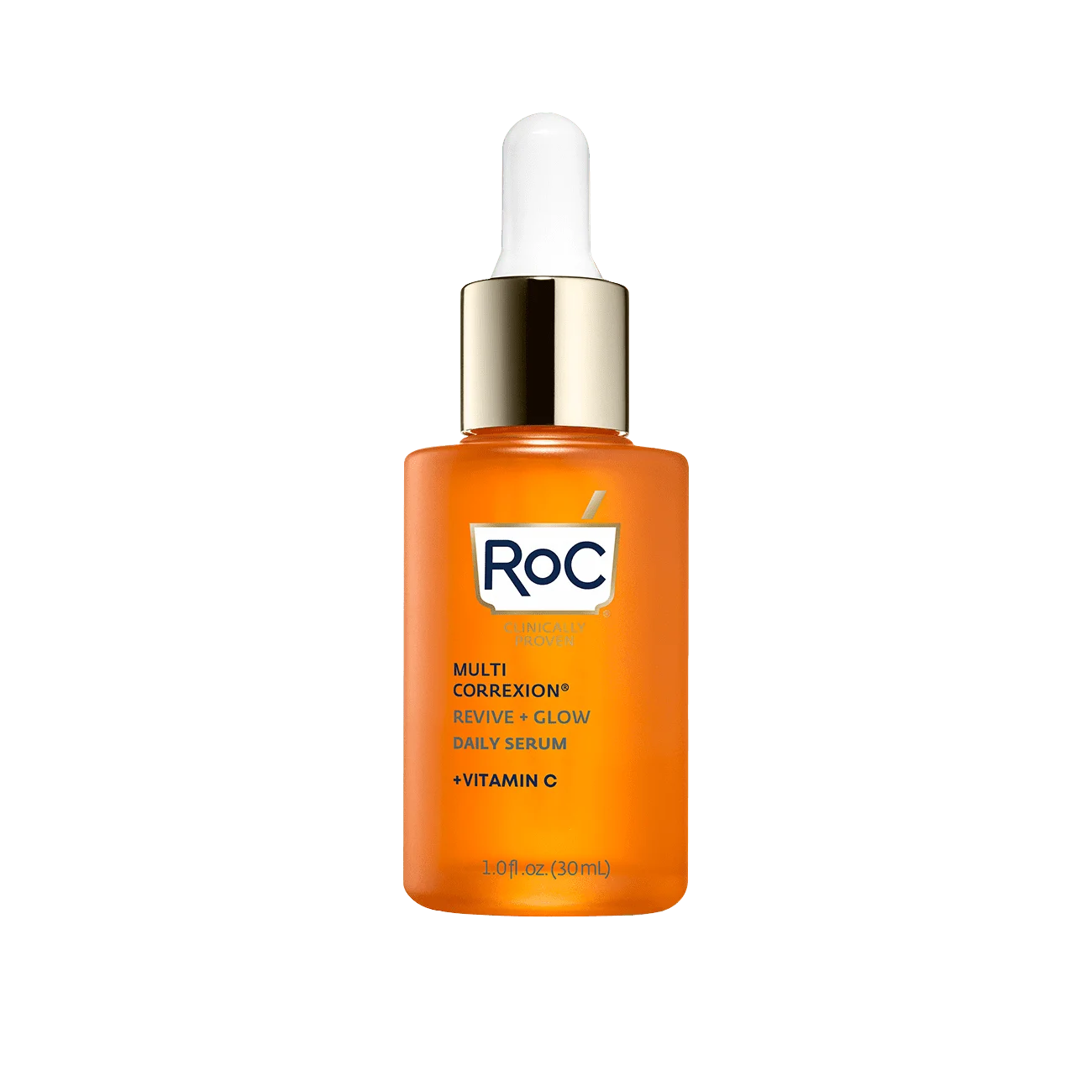 RoC 10% Vitamin C Face Serum - Anti-Aging, Skin Tone & Dark Spot Treatment, 1oz