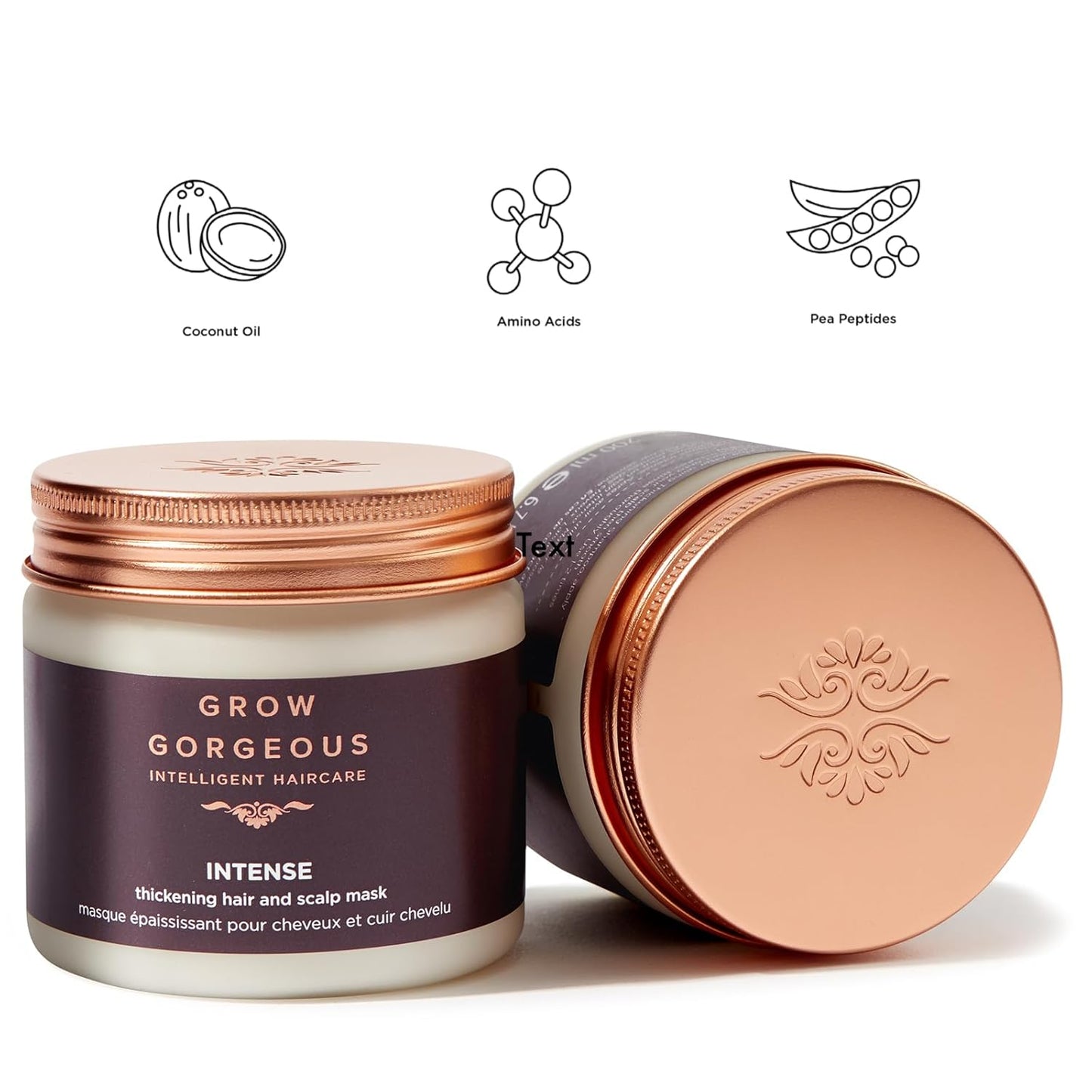 Grow Gorgeous Intense Thickening Hair and Scalp Mask 200ml