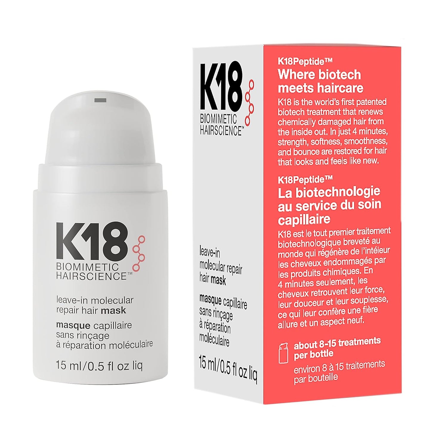 K18 Leave-In Molecular Repair Hair Mask