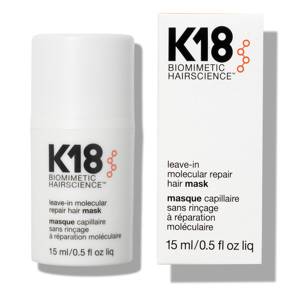 K18 HAIR Leave-in Molecular Repair Hair Mask, 15ML